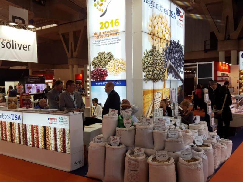 The Fabulous new Pulses booth debuts at Alimentaria - Photo courtesy of David McClellan