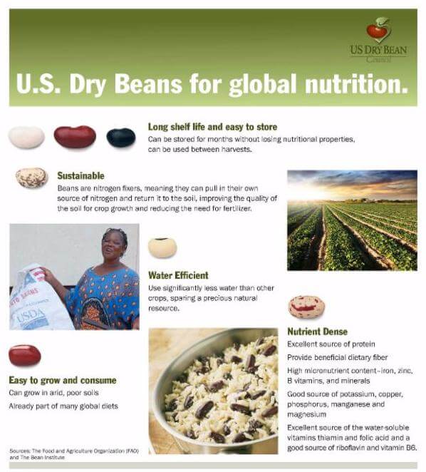 USDBC to Enhance Food Aid Work in 2018 US Dry Bean Council