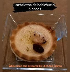 white bean tart